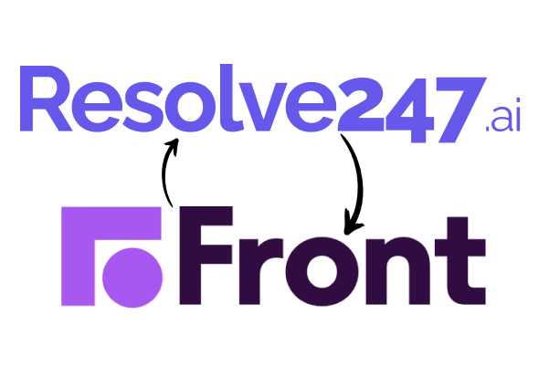 How to connect Front to Resolve247