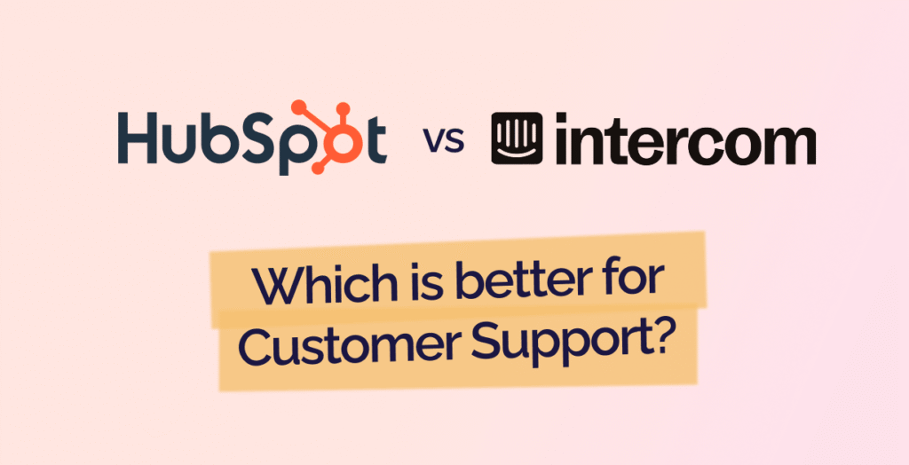 hubspot vs intercom title page showing logos